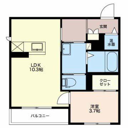 ウィステリア上袋（306） 間取り図画像