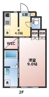 グランノア掛尾B棟（102） 間取り図画像