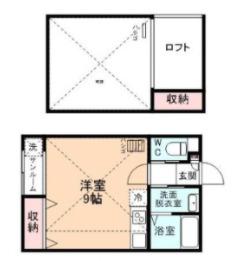 Smart　Square　A（203） 間取り図画像