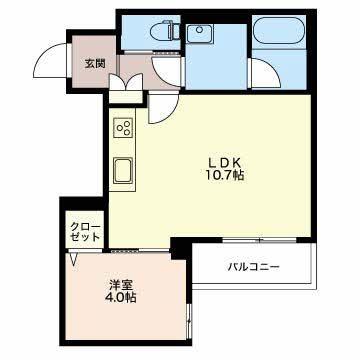 Chardon（103） 間取り図画像