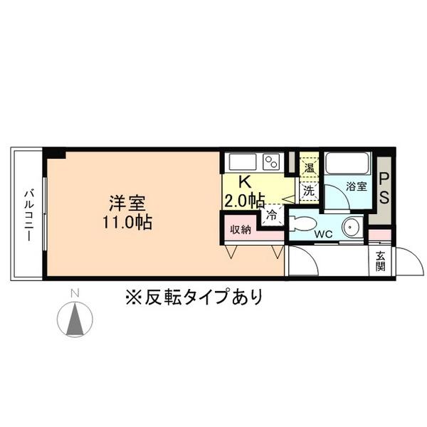 ファーストレーベン新富町（901） 間取り図画像