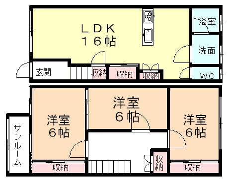  間取り図写真