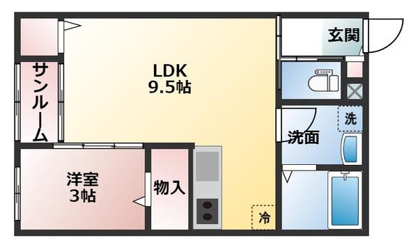 Felice（105） 間取り図画像