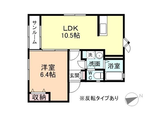 プリマヴェーラ　（202） 間取り図画像