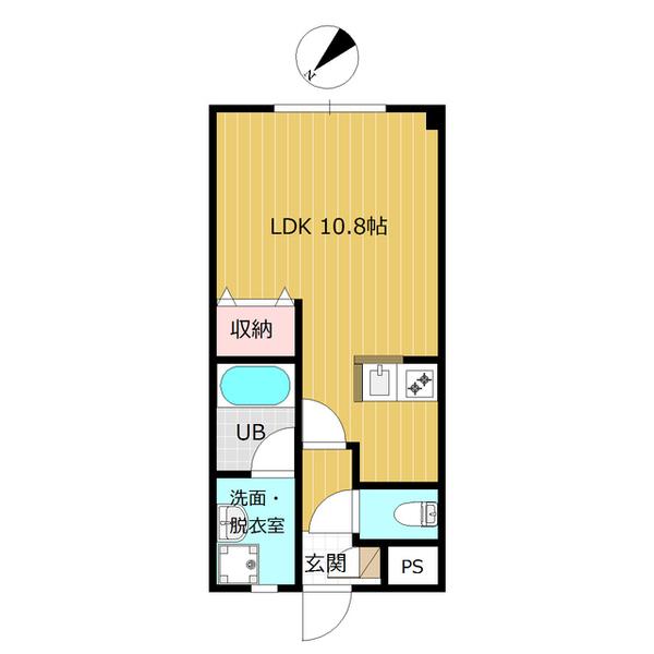 メゾン秋桜（203） 間取り図画像