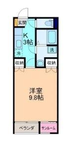 ドゥウェル婦中（105） 間取り図画像