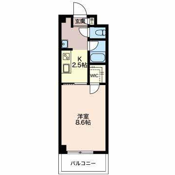 ディアコート天正寺（205） 間取り図画像