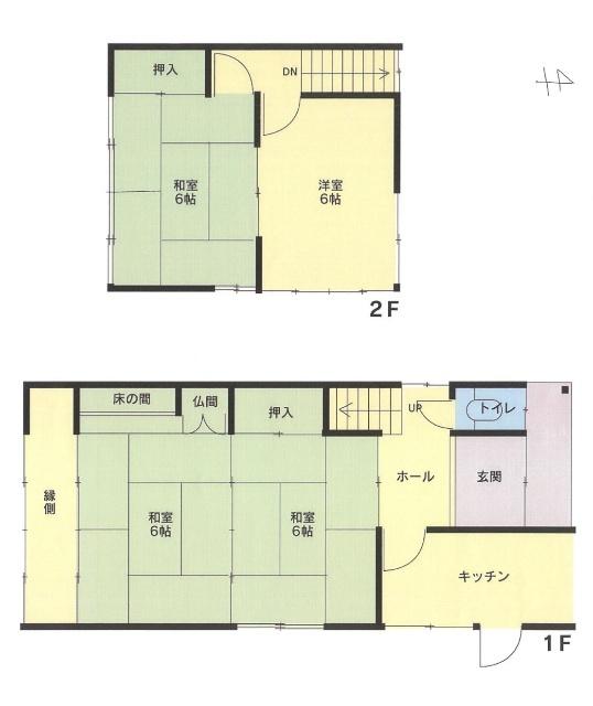  間取り図写真