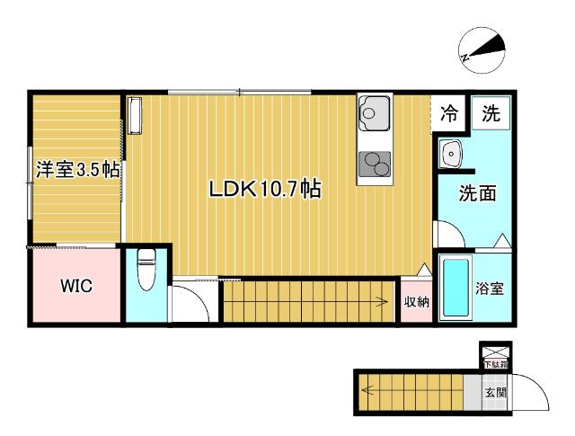 チル（奥井町）（202） 間取り図画像