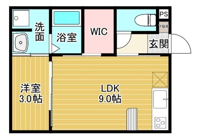 INTEGRAL大泉Ⅰ（203） 間取り図画像