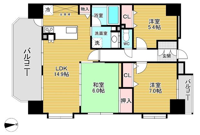  間取り図写真