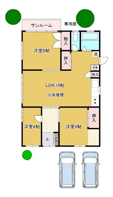  間取り図写真