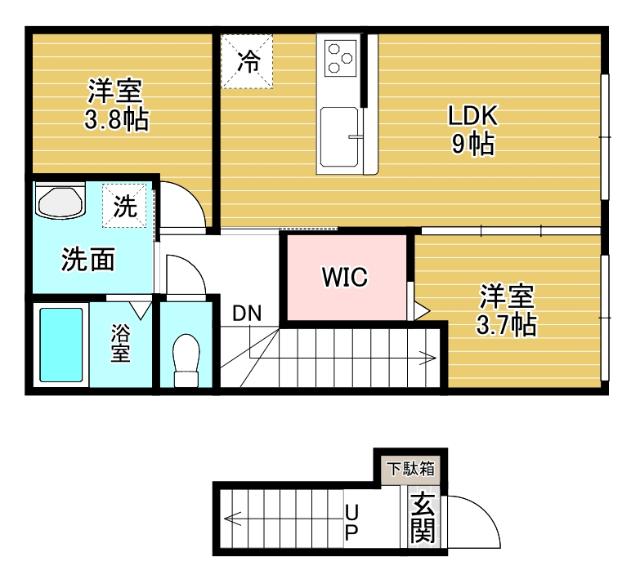  間取り図写真