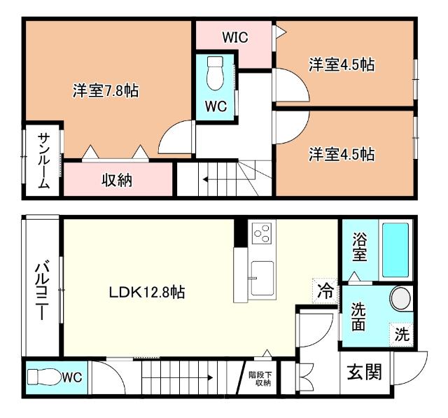  間取り図写真