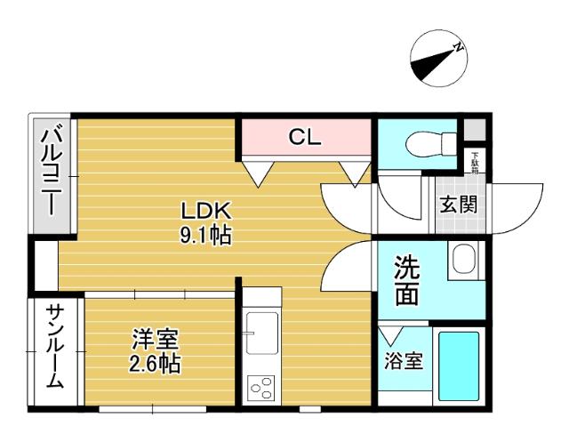  間取り図写真