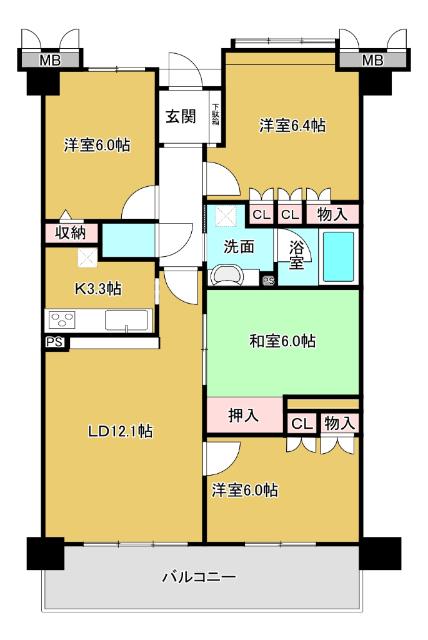  間取り図写真