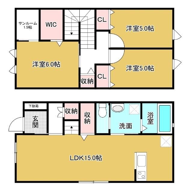 間取り図写真