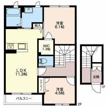  間取り図写真