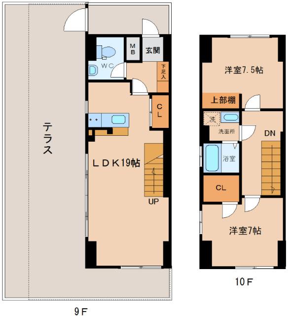 サクラーレ（906） 間取り図画像