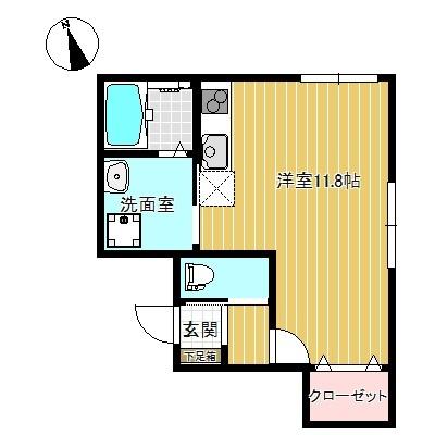 グラン・ジュテ（102） 間取り図画像