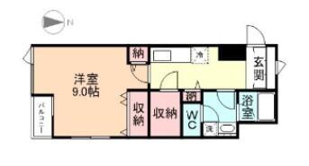 プルミエタカラ（407） 間取り図画像