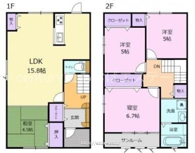 小泉町159（R） 間取り図画像