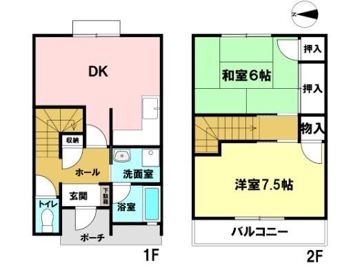 サンクレール蓮町（2） 間取り図画像