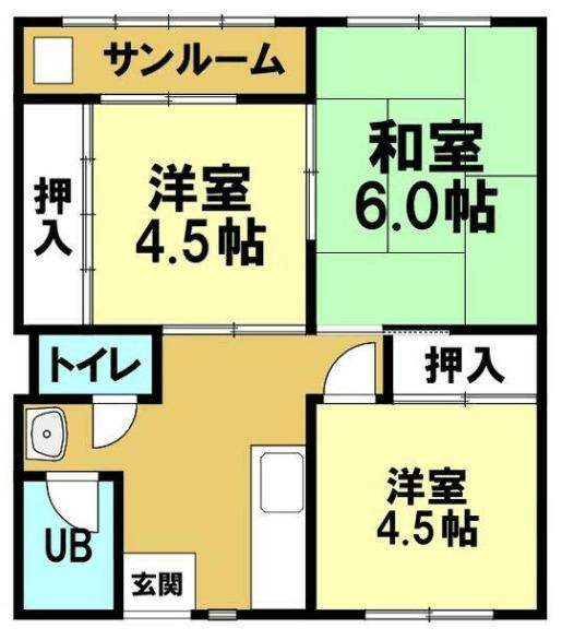 コートやまべ（202） 間取り図画像