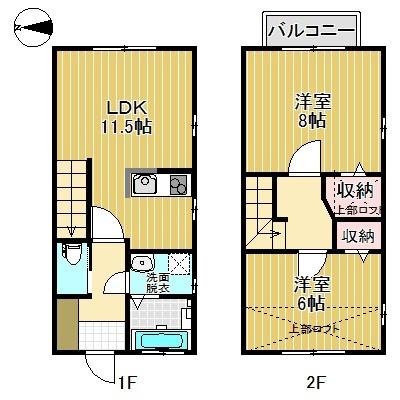 プランドールNAKAJIMA　4号館（1） 間取り図画像