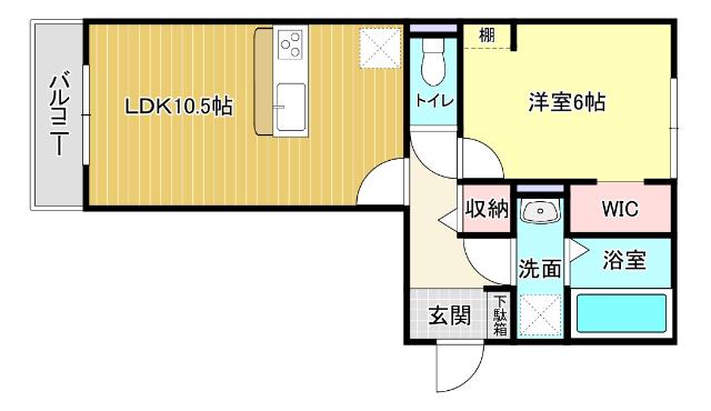 ソシア　オッツ牛島（207） 間取り図画像