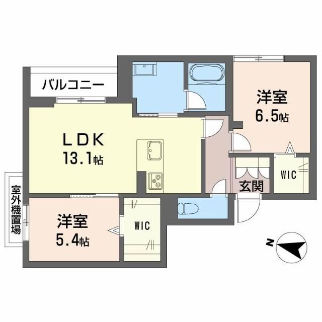 リオ・ルシオル（Rio　Luciole）（205） 間取り図画像