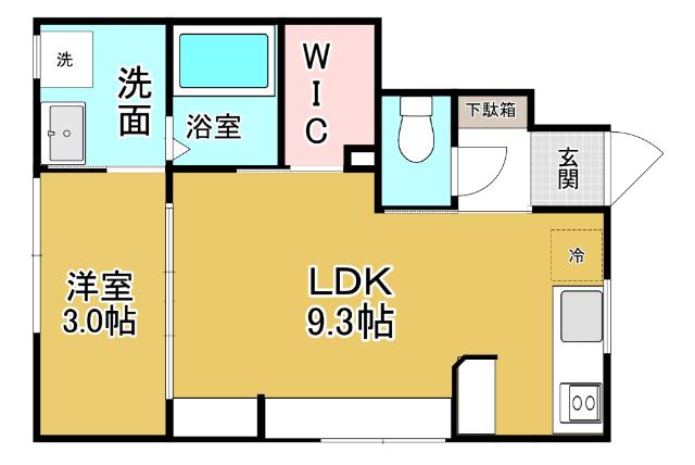INTEGRAL　AMALFI　Ⅱ（103） 間取り図画像