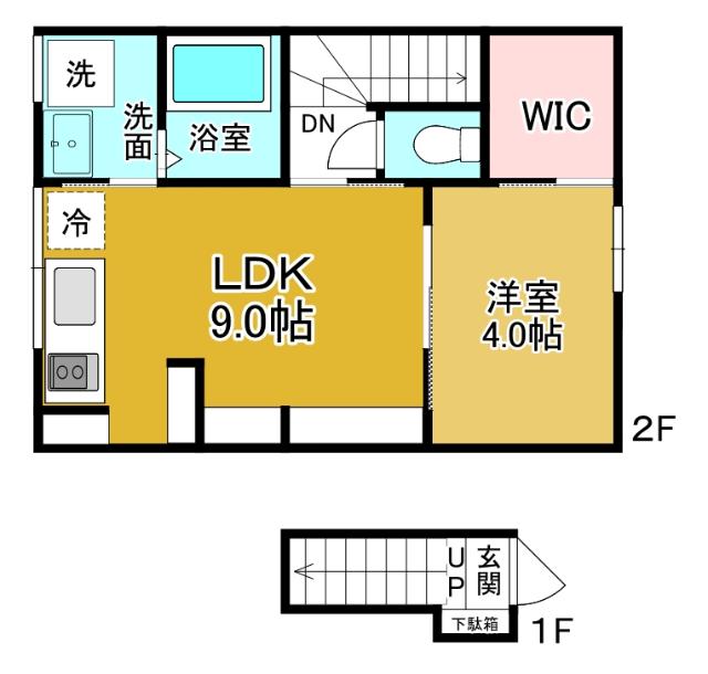 INTEGRAL　AMALFI　Ⅱ（203） 間取り図画像