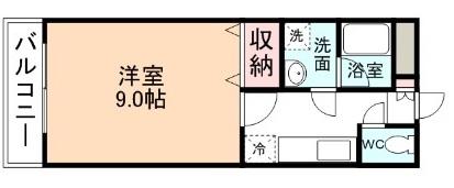 ＭＡＸ布瀬（406） 間取り図画像