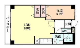 北野ハイツ（203） 間取り図画像