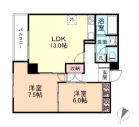 ベル・ソフィア（803） 間取り図画像
