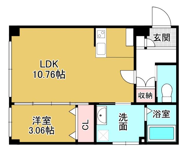 ドリーム新庄町（203） 間取り図画像