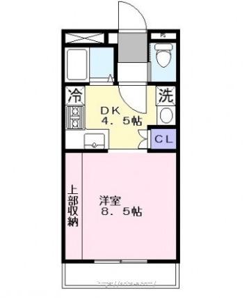 ル・シェール掛尾（202） 間取り図画像