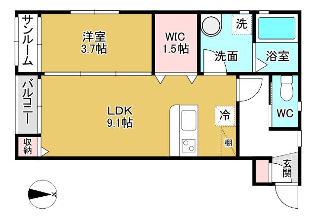  間取り図写真