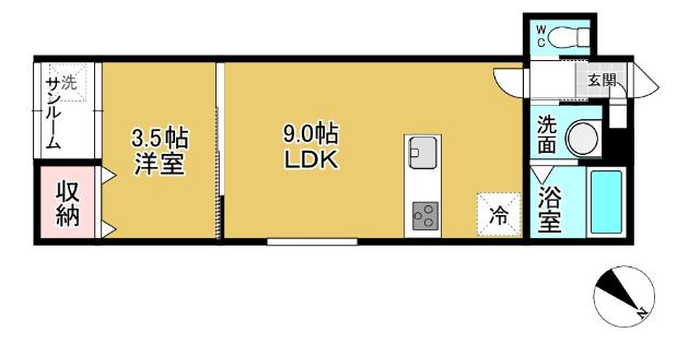 間取り図写真