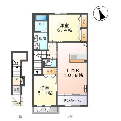  間取り図写真