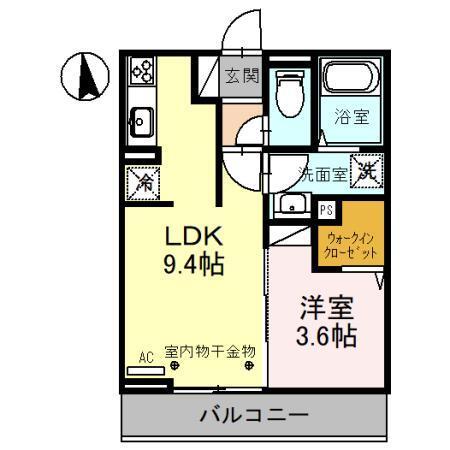 アッシュルーム（202） 間取り図画像