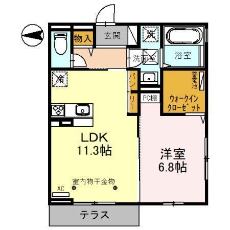  間取り図写真