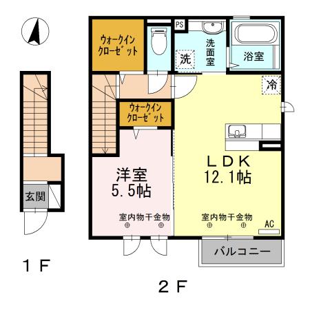 トリスタ（202） 間取り図画像