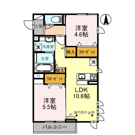  間取り図写真