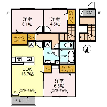  間取り図写真