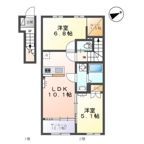  間取り図写真