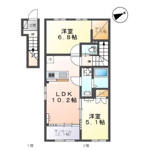  間取り図写真