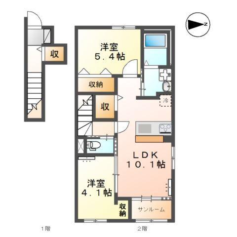  間取り図写真