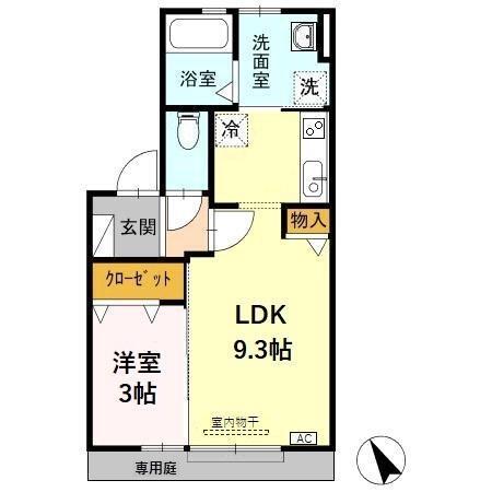ＨＯＵＳＥたんぽぽ（103） 間取り図画像